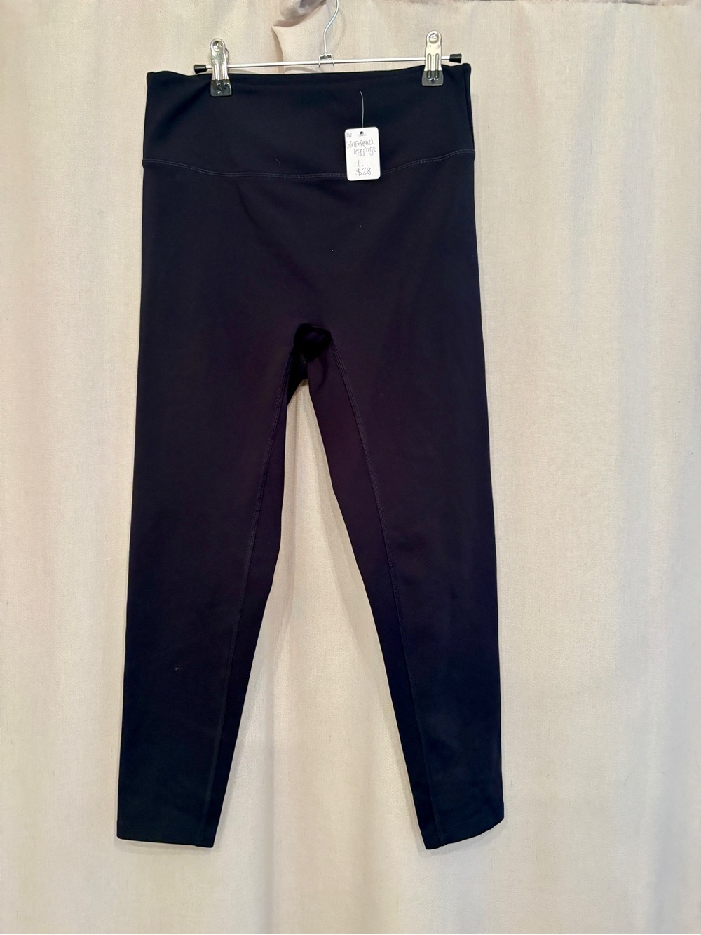 girlfriend collective Black High-Rise Leggings
